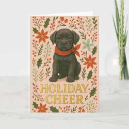 Tarjeta de Navidad Cane Corso