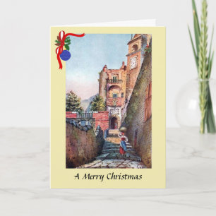 Tarjeta de Navidad - Capri, Italia
