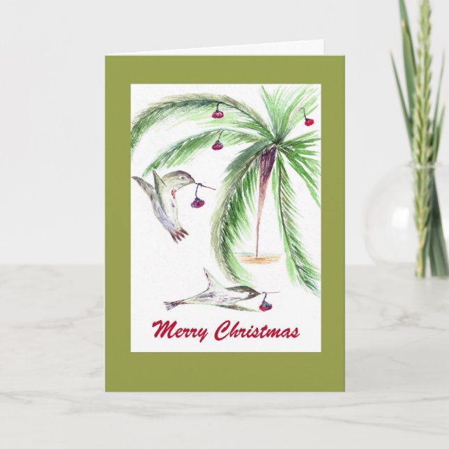 Tarjeta de Navidad CAPRICHOSA (Anverso)