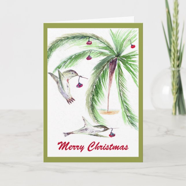 Tarjeta de Navidad CAPRICHOSA (Anverso)
