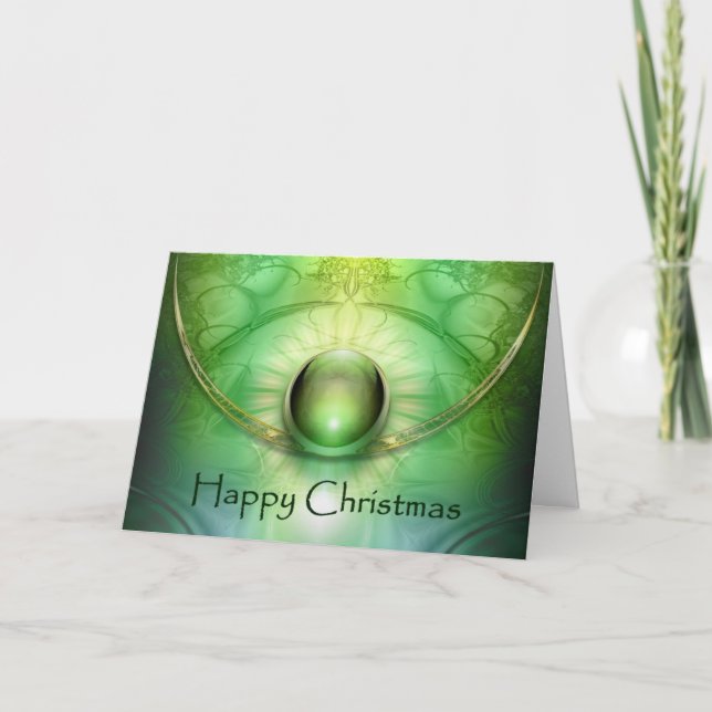 Tarjeta de Navidad céltica (Anverso)