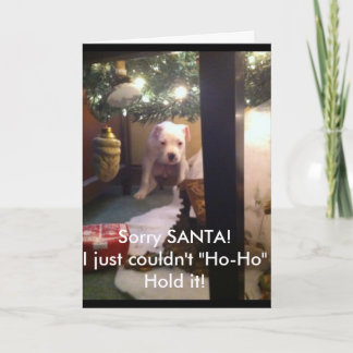 ¡TARJETA DE NAVIDAD chistosa!