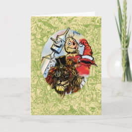 TARJETA DE NAVIDAD CLÁSICA DEL MAGO DE OZ