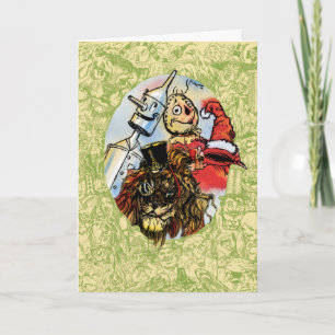 TARJETA DE NAVIDAD CLÁSICA DEL MAGO DE OZ