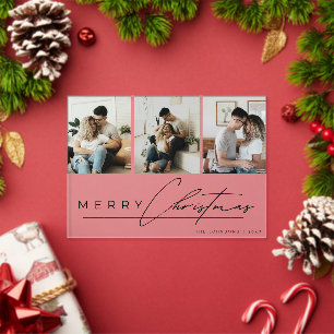 Tarjeta de Navidad Collage de Fotos con Script Mod