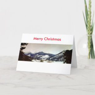 Tarjeta de Navidad Colorado Rockies Merry