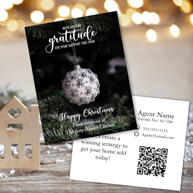 tarjeta de Navidad comercial corporativa Postc (Subido por el creador)