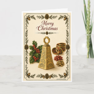 Tarjeta de Navidad - con Campana