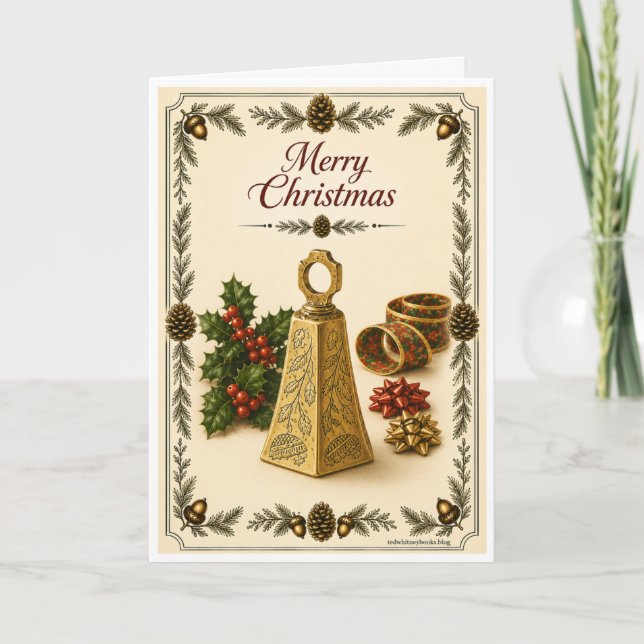 Tarjeta de Navidad - con Campana (Anverso)