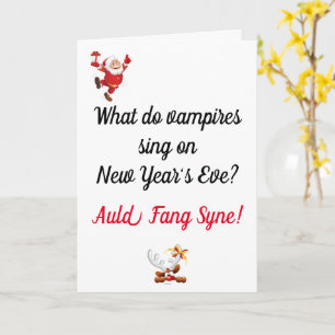 Tarjeta de Navidad con chiste de papá divertido