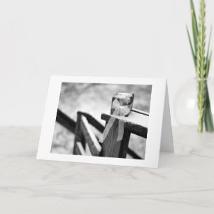 TARJETA DE NAVIDAD CON ENCANTO RURAL (FOTO EN BLAN