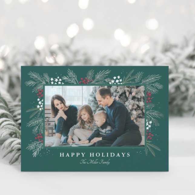 Tarjeta de Navidad con Foto de Espray de Siempreve (Subido por el creador)