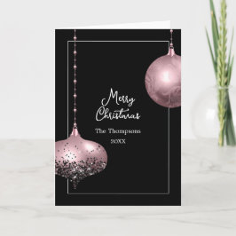 Tarjeta de Navidad con foto de familia Collage