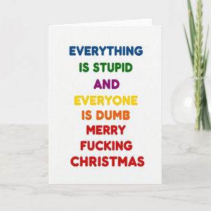 Tarjeta de Navidad con Humor para Adultos