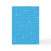 Tarjeta de Navidad con juego de palabras de First