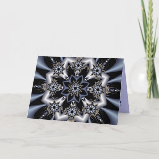 Tarjeta de Navidad con las estrellas y el texto de