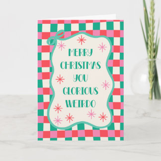 Tarjeta de Navidad con Sarcasmo