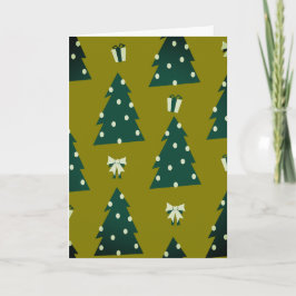 Tarjeta de Navidad Contemporánea