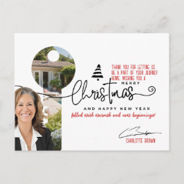 Tarjeta de Navidad de Agencia Inmobiliaria Elegant