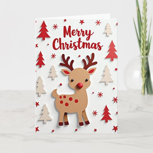 Tarjeta de Navidad de Amigo Cornudo (Anverso)