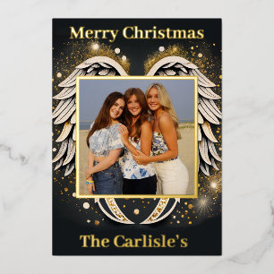 Tarjeta de Navidad de Ángel