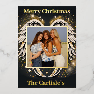 Tarjeta de Navidad de Ángel