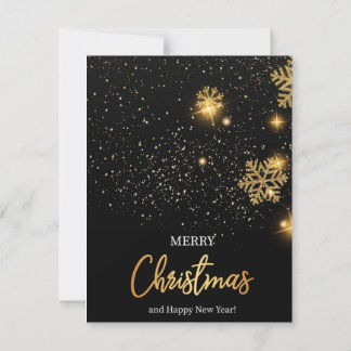 tarjeta de Navidad de año nuevo