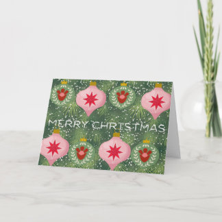 Tarjeta de Navidad de árbol de Navidad