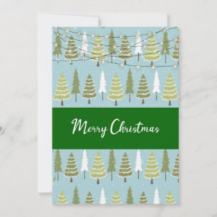 Tarjeta de Navidad de árbol de Navidad