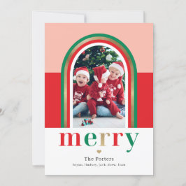 Tarjeta de Navidad de Arco Alegre