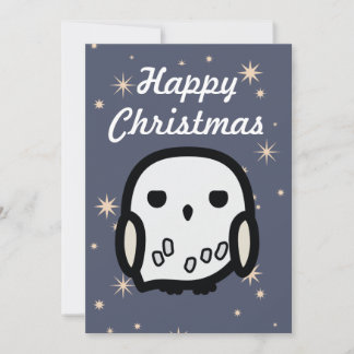 Tarjeta de Navidad de Arte de Personaje de Dibujos