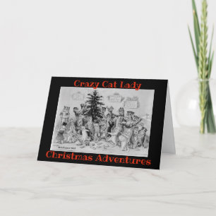 Tarjeta de Navidad de Aventuras de Navidad de la S