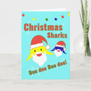 Tarjeta de Navidad de Baby Shark