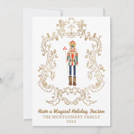 Tarjeta de Navidad de Ballet Cascanueces Cresta Do
