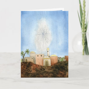 Tarjeta de Navidad de Belén