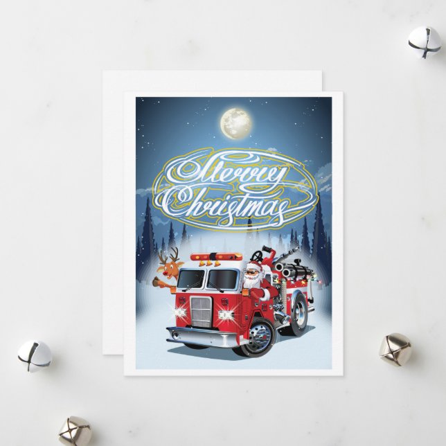 Tarjeta de navidad de bienvenida (Anverso/Reverso In Situ)