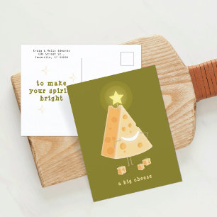 Tarjeta de Navidad de Big Cheese