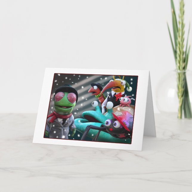 Tarjeta de Navidad de Bugsy (Anverso)