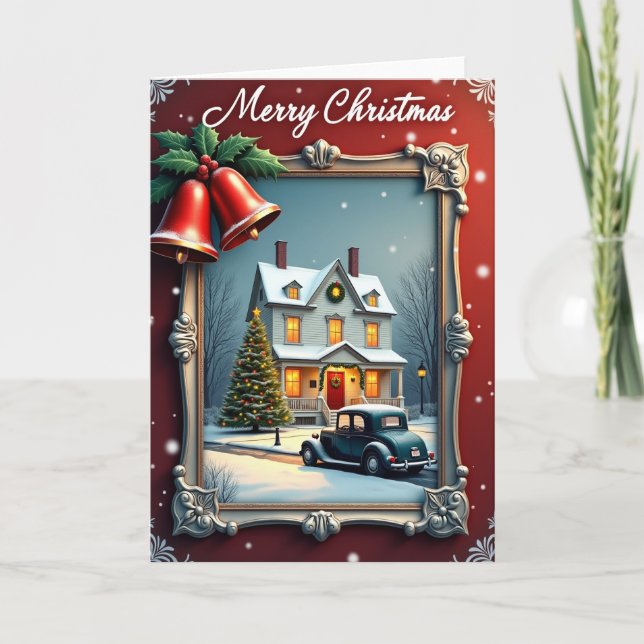 Tarjeta de Navidad de Casa Nevada (Anverso)