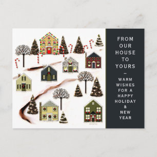 Tarjeta de Navidad de Casa Nueva