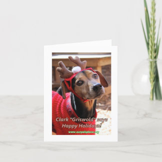 Tarjeta de Navidad de Clark