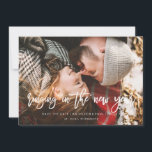 Tarjeta de Navidad de Compromiso, Guardar la Fecha<br><div class="desc">Tarjeta de Navidad de Compromiso,  Guardar la Fecha de Navidad</div>