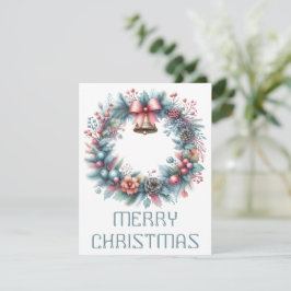 Tarjeta de Navidad de Corona