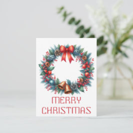 Tarjeta de Navidad de Corona
