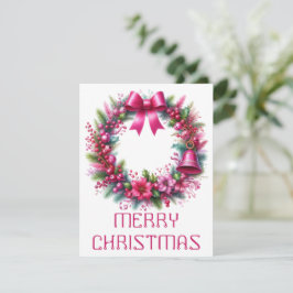Tarjeta de Navidad de Corona