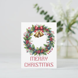 Tarjeta de Navidad de Corona