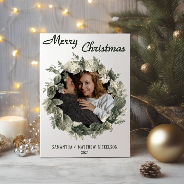Tarjeta de Navidad de Corona para Parejas (Subido por el creador)