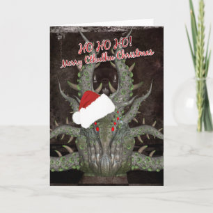 Tarjeta de Navidad de Cthulhu - Cthulhu