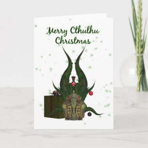 Tarjeta de Navidad de Cthulhu - Cthulhu