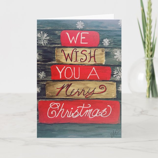 Tarjeta de Navidad de DaraLyn J McColl (Anverso)